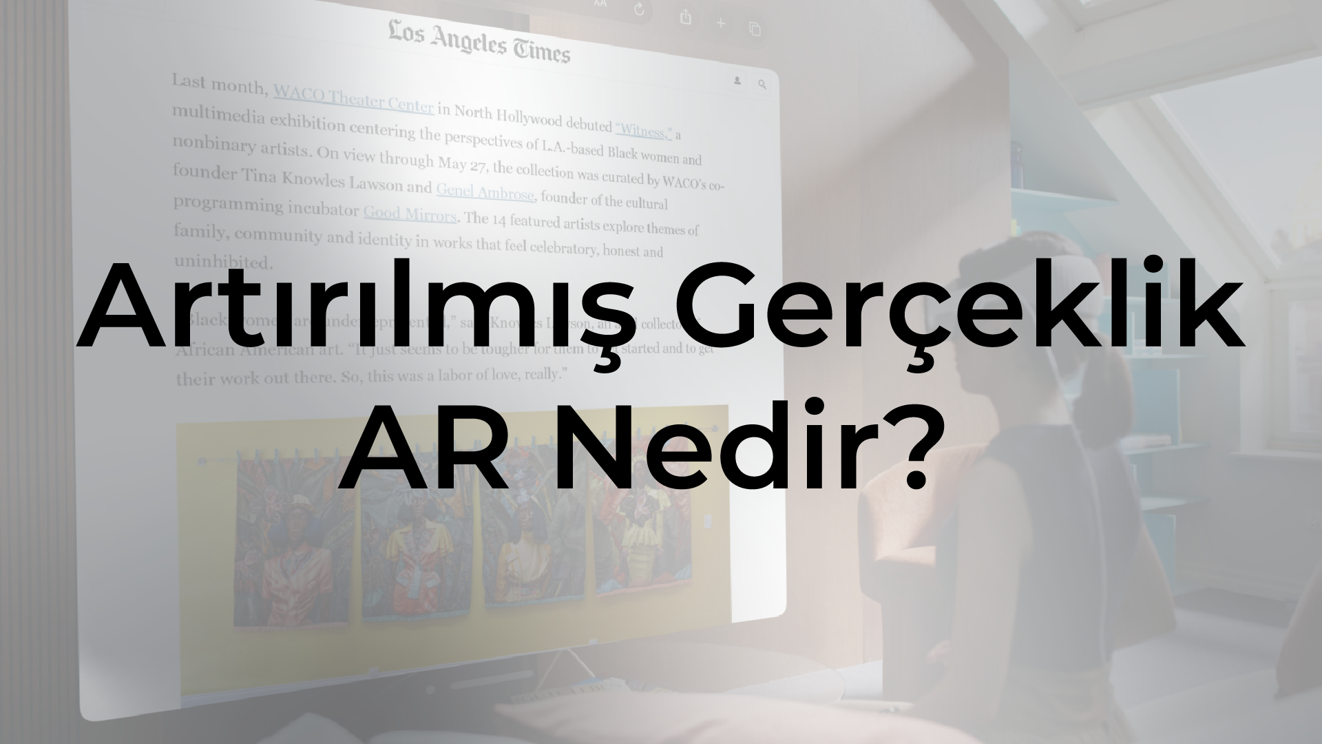 Artırılmış Gerçeklik AR Nedir?